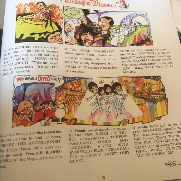 Beatles Magical Mystery Tour Album Penny Lane Strawberry Fields 24 Page Book - Picture 13 of 16